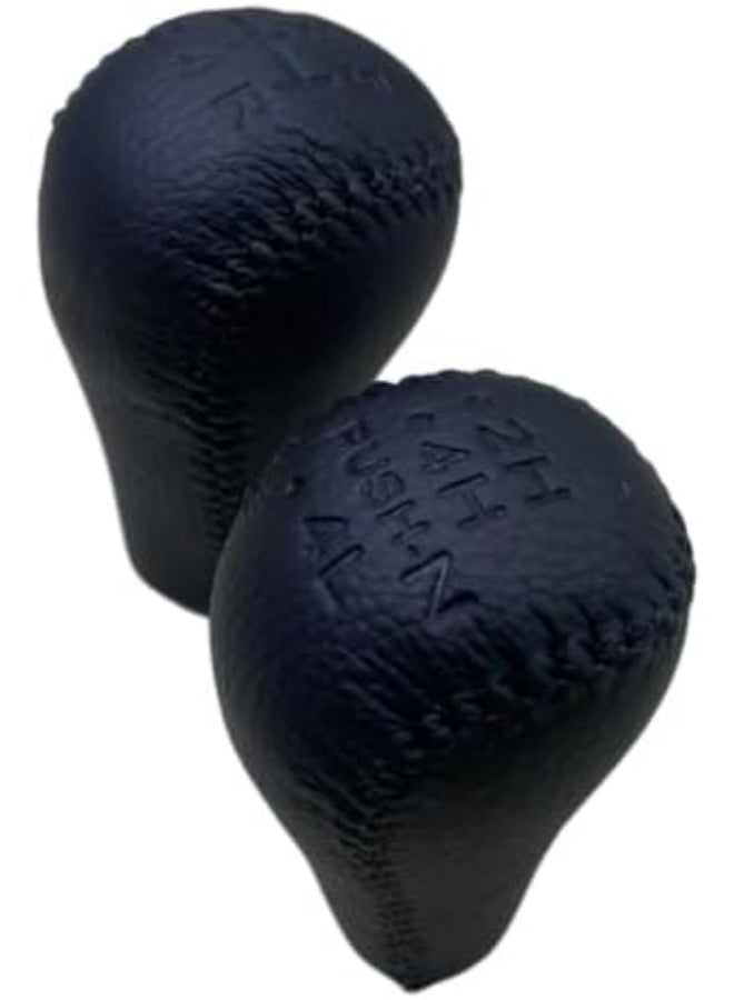 One pair of Gear shift knob for nissan patrol (2005-2009) and nissan super safari (2005-2023) Y61 -VTC (black) - Image 3
