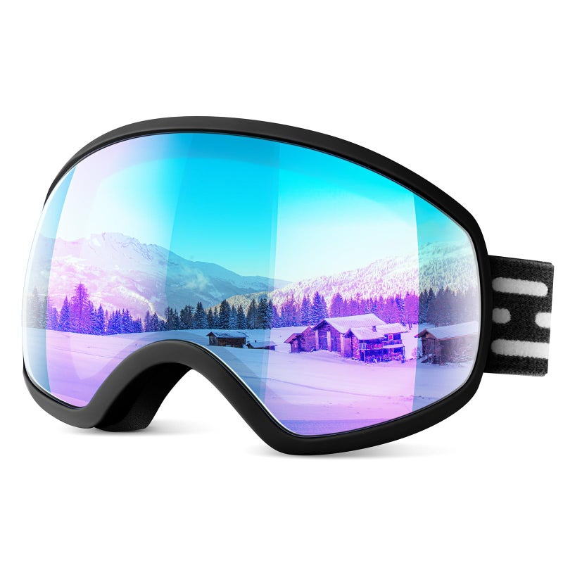 LOEO Ski Goggles, Snowboarding Goggles for Men, Women, Adult, Youth and Over 15 Years, Snow Skiing Goggles - Image 1
