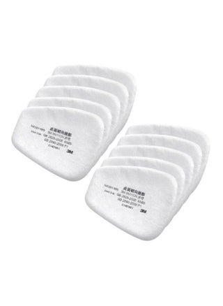 Pack Of 10 Cotton Filter For Gas Mask Respirator Use - pzsku/ZDE03EE4F79C9D1284408Z/45/_/1690625168/49dd7f36-40df-4109-9985-b6c37750eceb