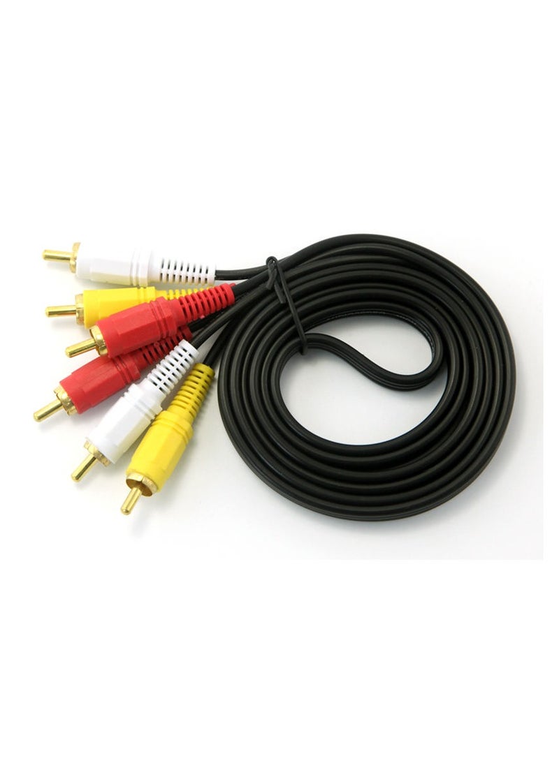 ماركة غير محددة كابل فيديو RCA Audio 3x3 سلكي، 5 متر - 9C4185 