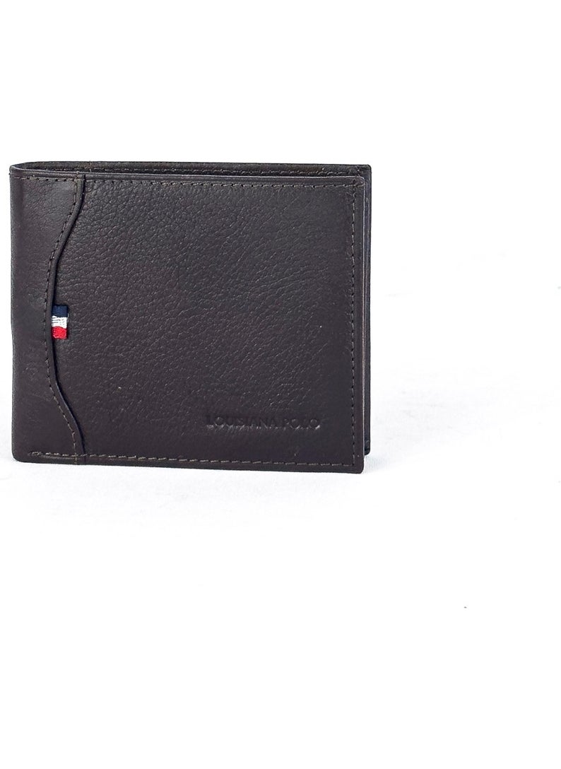 Louisiana Polo - Leather Men's Wallet Brown 1744 - Image 1
