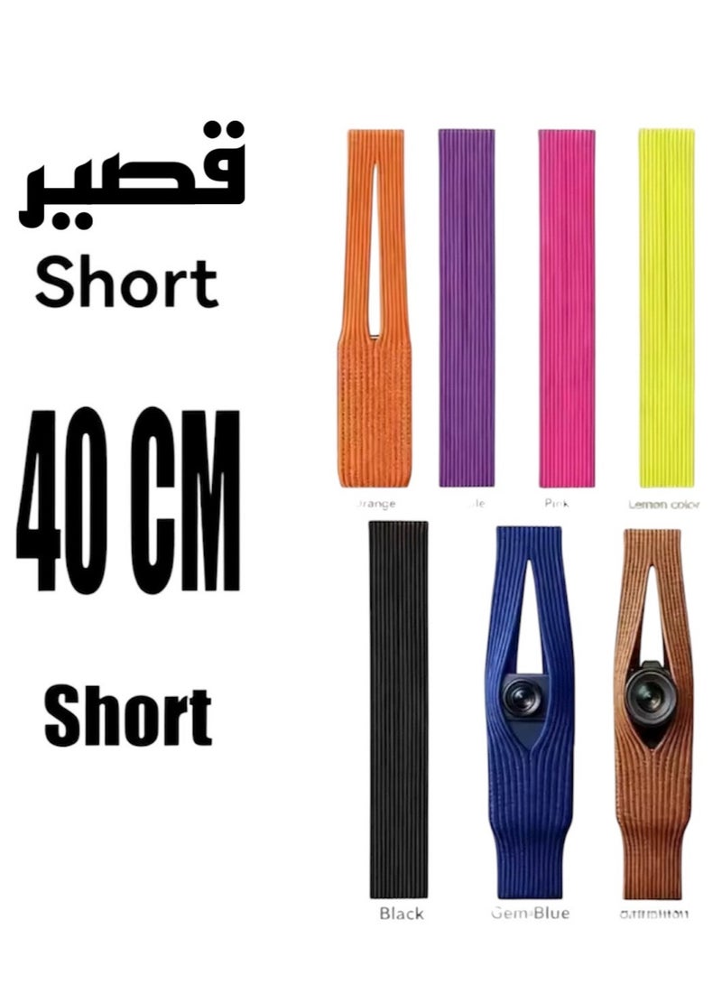 Pocket mobile holder and cover for mobile phones with a 40 cm shoulder strap, trendy accessory, soft cover, and mobile phone bag - Image 2