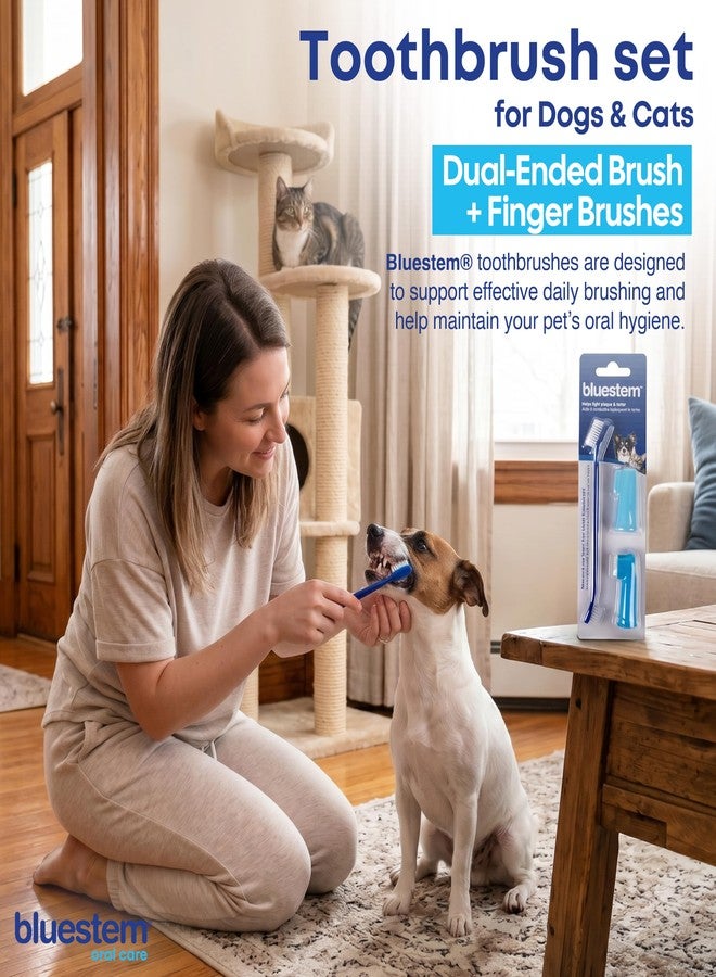 Bluestem Toothbrush and Finger Brush (Brush Set) - Image 2
