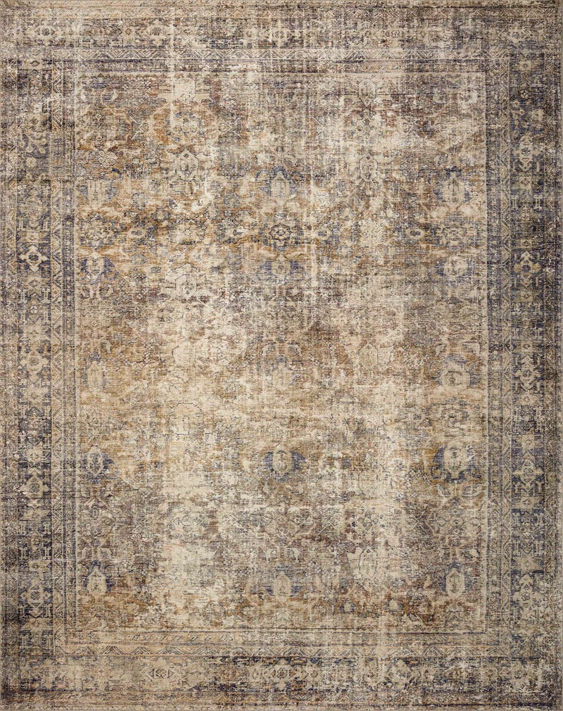 Loloi Amber Lewis Morgan Collection MOG-01 Sunset/Ink 5'-0" x 7'-0" 38" Thick Area Rug feat. CloudPile, Neutral, Room DÃ©cor, Vintage Inspired, Livingroom, Bedroom, Dining Area - Image 3