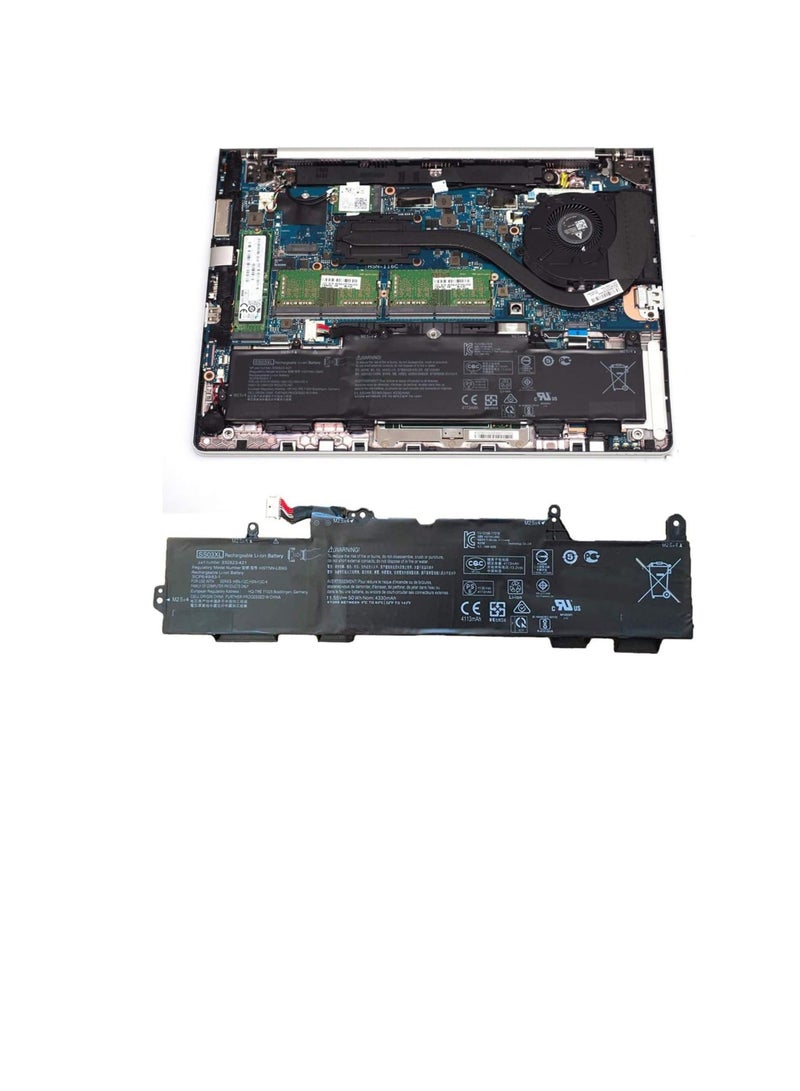 HSTNN LB8G SS03XL Laptop Battery for Hp EliteBook 730 735 740 745 755 830 840 846 G5 745 840 G6 ZBOOK 14U G5 G6 HSN I12C Series 933321 855 932823 421 11.55V 50Wh,  - Image 4