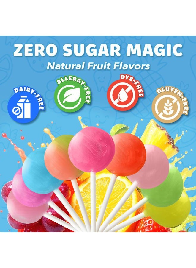 ZOLLIPOPS Clean Teeth Lollipops - Assorted Flavors 6oz - Anti-Cavity, Sugar-Free Candy for a Healthy Smile - Great for Kids, Diabetics, Vegan, and Keto Diet - Image 3