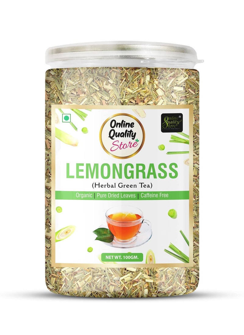 Online Quality Store Online Quality Store Butterfly Pea Flower Tea, Lemongrass Herbal Tea Combo 200g Each Reduce Stress Lemon Grass Herbal Tea Mason Jar 2 x 100 g  - Image 2
