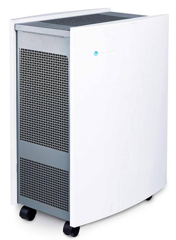 Blueair منقي الهواء Blueair مع فلتر HEPASilent و WiFi الذي يلتقط المواد المسببة للحساسية، الروائح، العفن، الغبار، الجراثيم، الحيوانات الأليفة، غرفة كبيرة - أبيض - كلاسيك 505 - Image 1