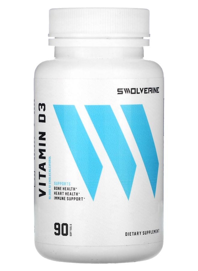 Swolverine Vitamin D3 90 Softgels