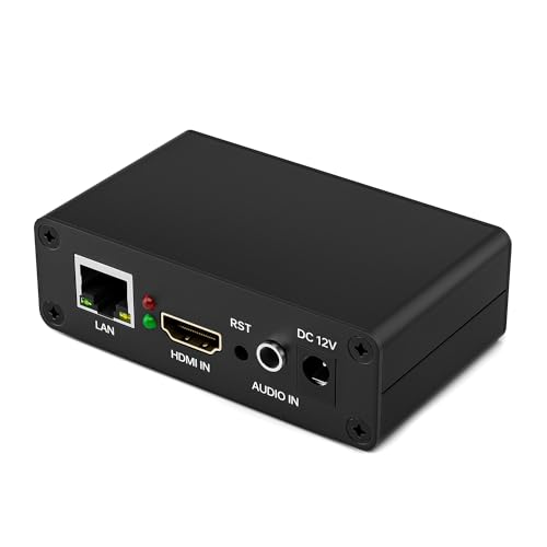 UNISHEEN 1080P60 HDMI Video EncoderSupport SRTRTMPRTSPRTMPSUDPHTTPHLSWebRTCTRTCIcecastSHOUTcastVideo Coding BoxLive Streaming Broadcast for YouTube Facebook Twitch etc