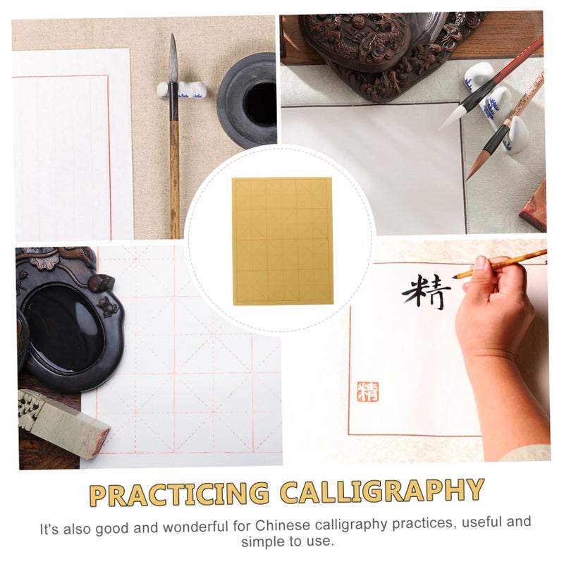 Beginner Friendly Calligraphy Practice Paper 80 Sheets Thickened Xuan Paper For Chinese Characters - Image 3