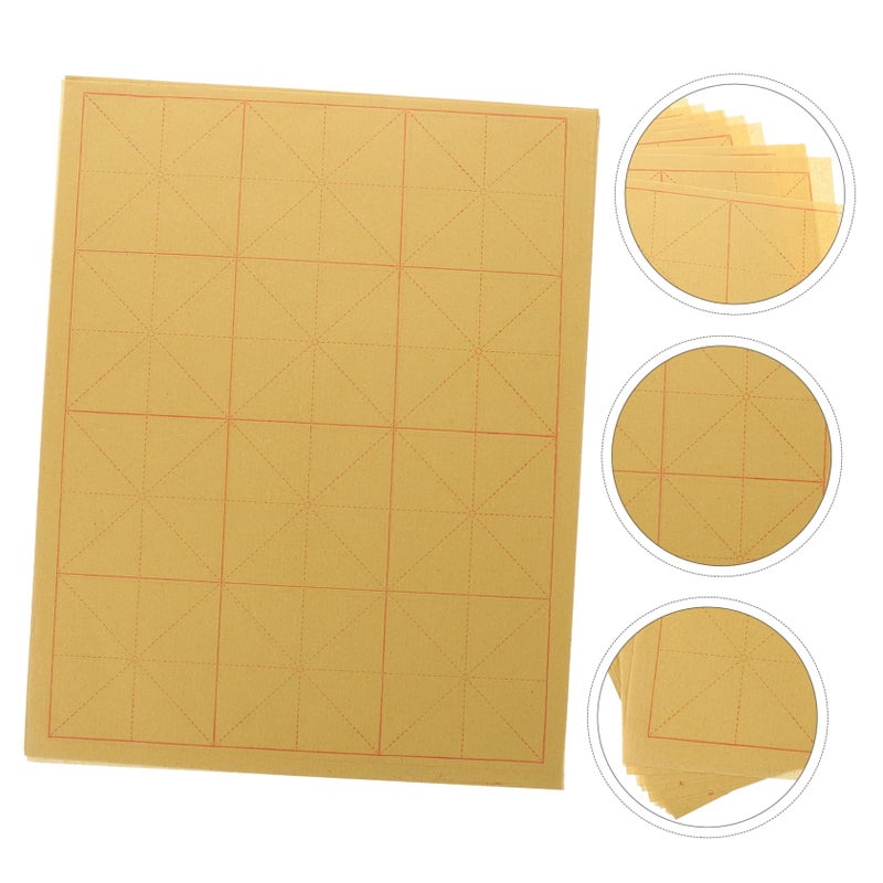 Beginner Friendly Calligraphy Practice Paper 80 Sheets Thickened Xuan Paper For Chinese Characters - Image 5
