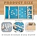 Motionchic 1 Sets 236 x 118 Inches Table Top Skittles Game Wooden Bowling Board Game Fun Board Games for Adults for Family Indoor and Outdoor Games - Image 4