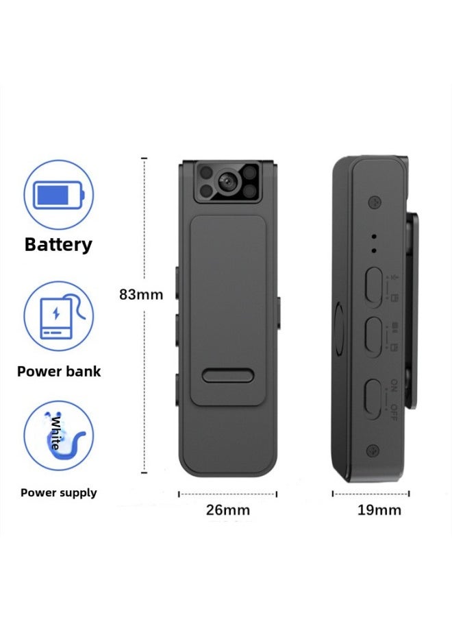 Generic L8 WIFI Conference Law Enforcement Recorder HD 1080P Motion Camera Portable Recording Magnetic Backclip Camera-Body Color:L8 Camera + Wifi App Mobile Phone Interconnection No Card  - Image 4