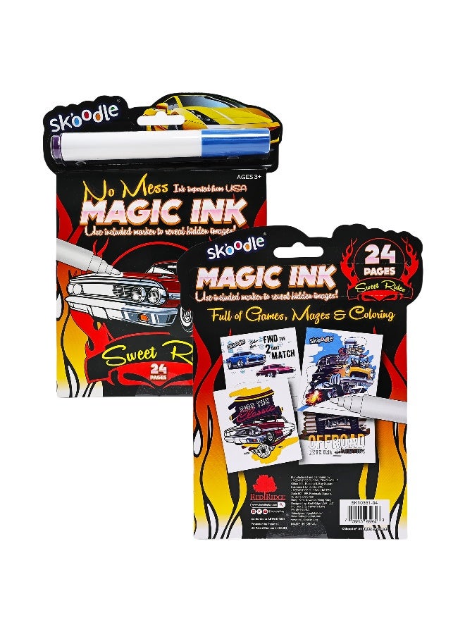SKOODLE Magic Ink Book | Mess Free Pictures & Game | Reveal The Magic | Magic Markers | Age 3+ - Image 2