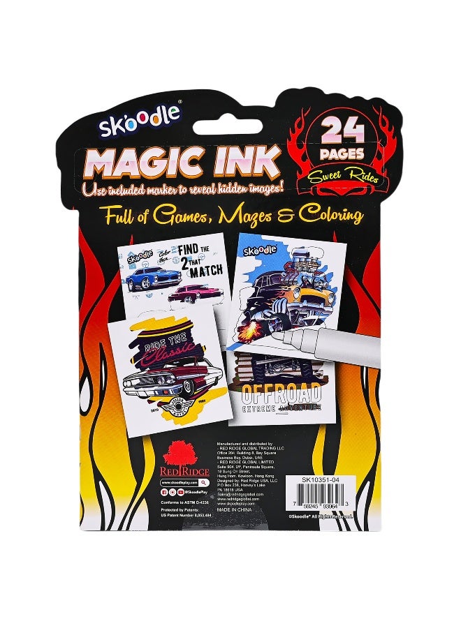 SKOODLE Magic Ink Book | Mess Free Pictures & Game | Reveal The Magic | Magic Markers | Age 3+ - Image 3