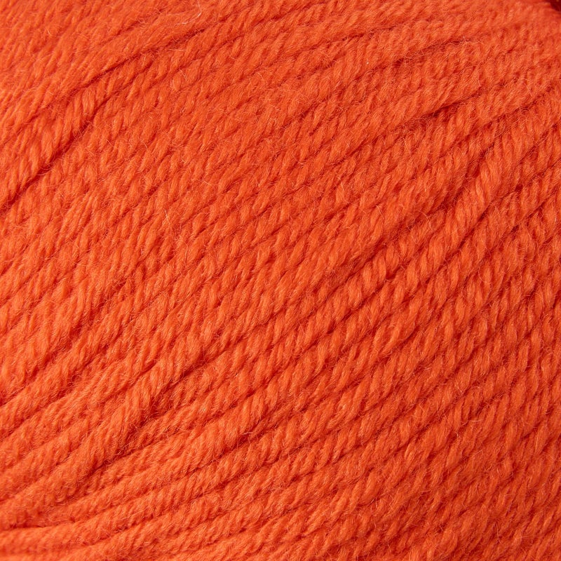 Gisimo 100% Merino Wool Yarn, 6-Ply Luxurious and Soft Yarn for Hand Knitting & Crocheting, 1.76 OZ/50g, 127 yds/116 Meters(Brick Orange, 1 Ball) - Image 2