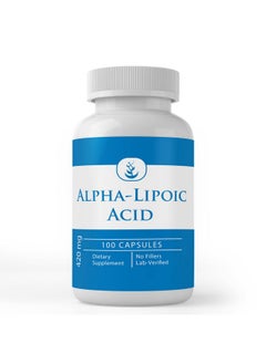 PURE ORIGINAL INGREDIENTS Pure Original Ingredients Alpha-Lipoic Acid Capsules, (100 Capsules) Always Pure, No Additives Or Fillers, Lab Verified  - Image 1