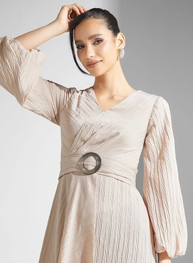 Fashion Trends by Suzy Matar Belt Detail Dress