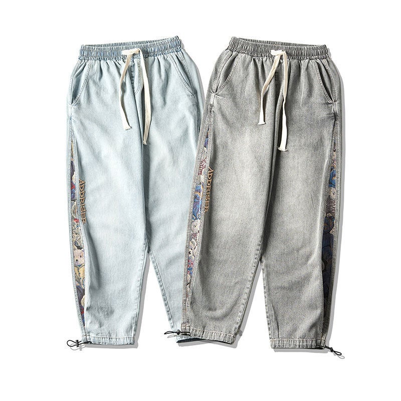 Unisex Casual Daily Denim Jeans - Image 4