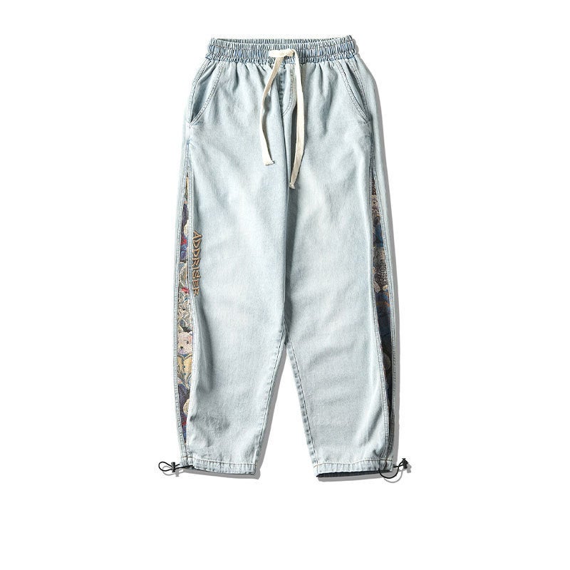 Unisex Casual Daily Denim Jeans - Image 2