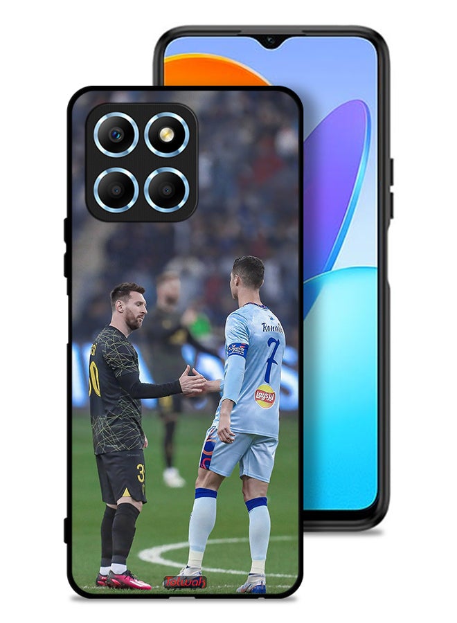 Tolwak Honor X6 Protective Case Cover Messi And Ronaldo - Image 1