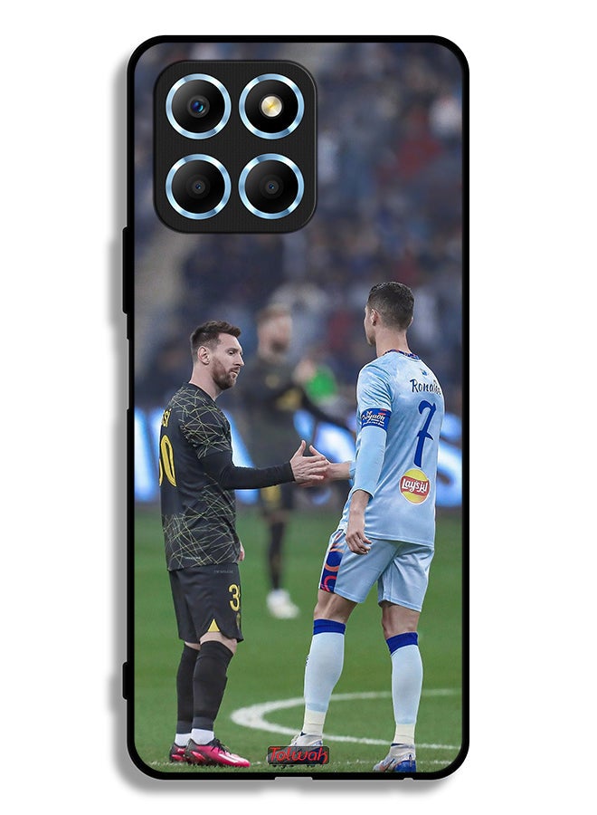 Tolwak Honor X6 Protective Case Cover Messi And Ronaldo - Image 2
