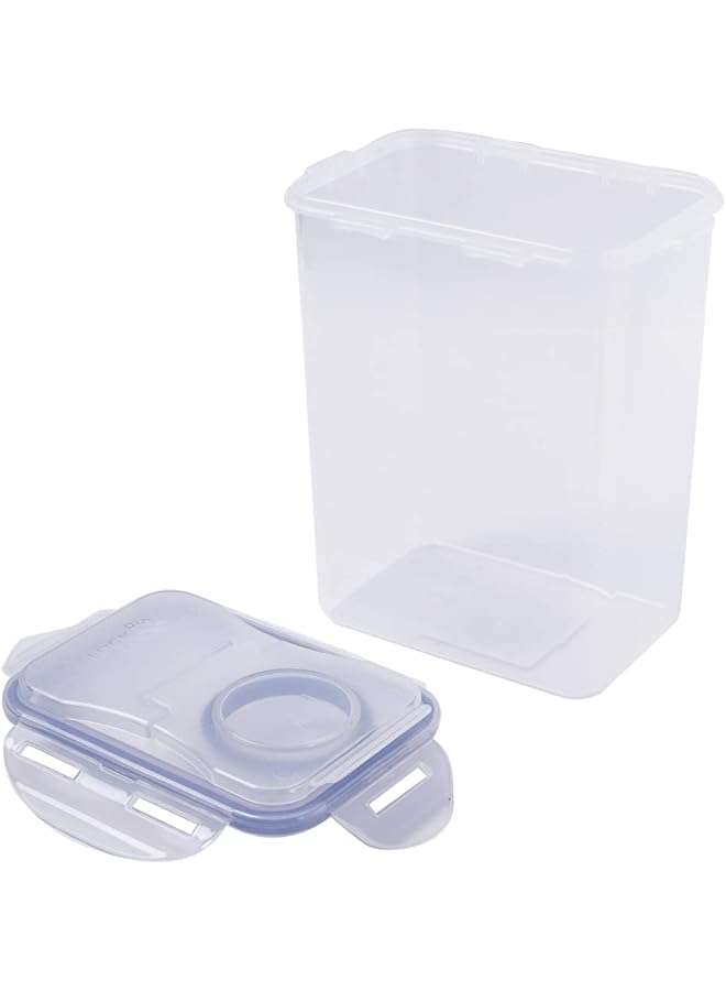 لوك اند لوك حاوية طعام Hpl813F بغطاء، أزرق شفاف، عرض 11.0 سم × ارتفاع 19.5 سم × ارتفاع 15.5 سم، مستطيلة الشكل، مصنوعة من البولي بروبيلين - Image 4