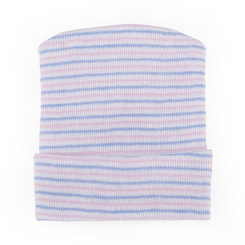 Cotton Newborn Baby Cap European Style Infant Hat Blue  - Image 5