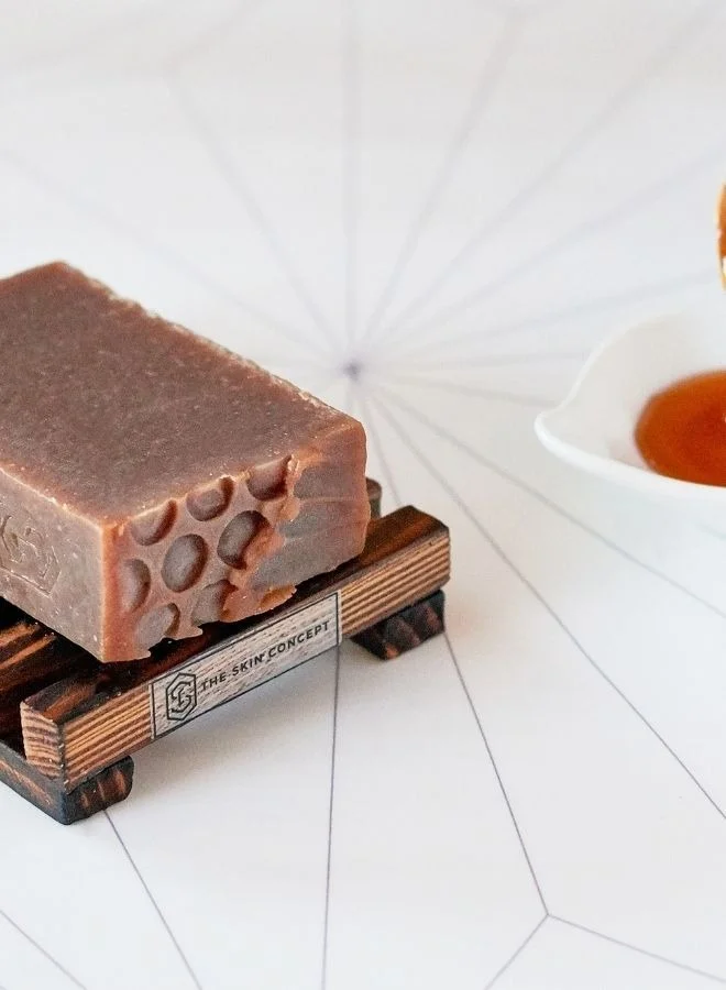 The Skin Concept  The Skin Concept Artisanal Soap Bar - Honey - Handmade for Women | Best Price UAE