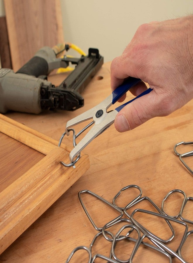 فولتون مجموعة مشابك زنبركية ميتري من فولتون لأعمال النجارة، وزخارف خشبية، وإطارات صور، وأداة تشكيل التاج، ومشبك الورك، و13 مشبك ميتري زنبركي للزخارف، وأدوات نجارة نهائية، صُنعت في الولايات المتحدة الأمريكية - Image 3