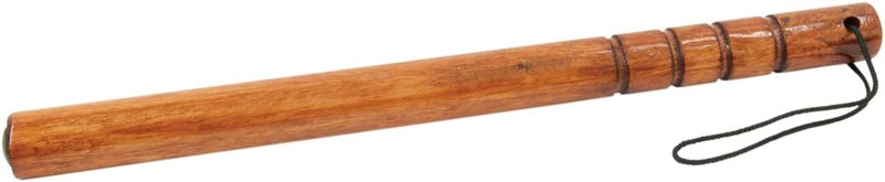 RoadPro RPTT2 18-Inch Weighted Wood Tire Thumper Safety Stick Big Rig Tire Pressure Fish Bat, Brown - Image 4