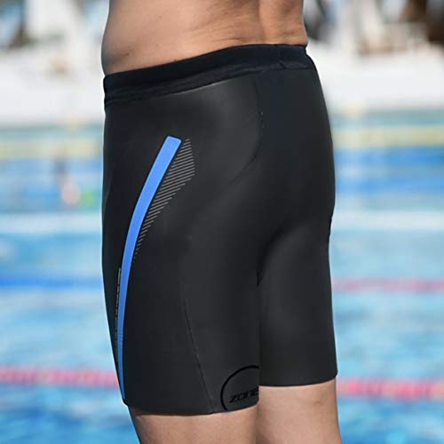 Zone3 Neoprene Buoyancy Shorts 'Originals' 5/3mm (Black/Blue, X-Large) - Image 2