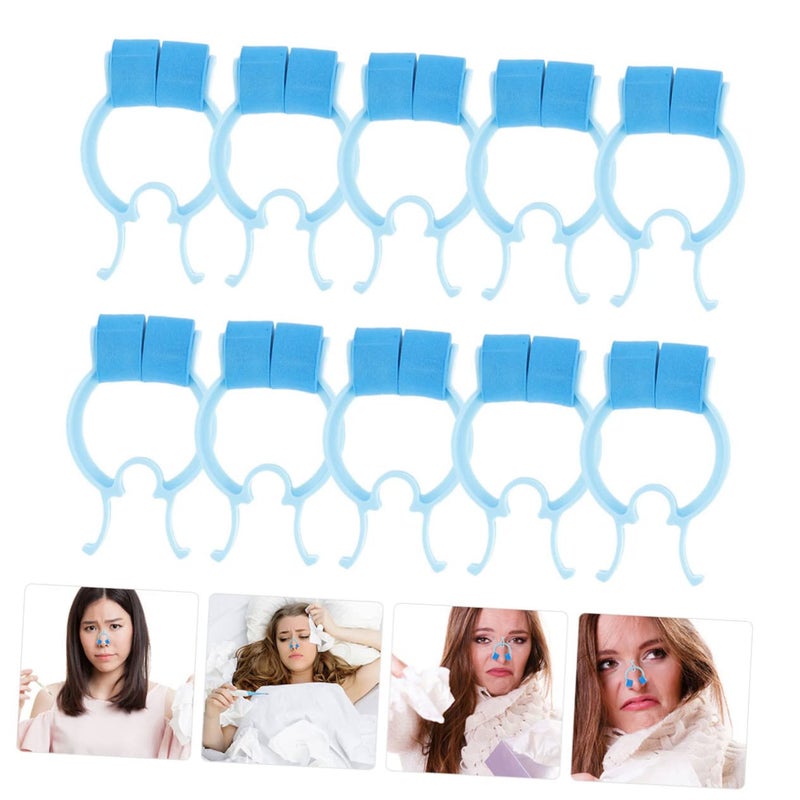 16 Pcs Nose Clip Set For Lung Breathing Training And Nosebleed Prevention Portable Travel - Image 3