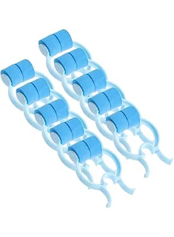 16 Pcs Nose Clip Set For Lung Breathing Training And Nosebleed Prevention Portable Travel - Image 1