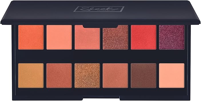Sleek MakeUP iDivine Eyeshadow Palette 12 Shades in a Mix of Matte Shimmer Foil and DueChrome Blendable and Highly Pigmented Royal Flush - Image 1
