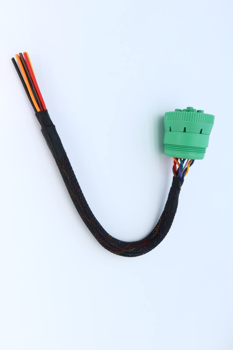 MITOB Green 9 P j1939 Pigtail Cable 9PIn Male to Open End Pigtail Cable - Image 4