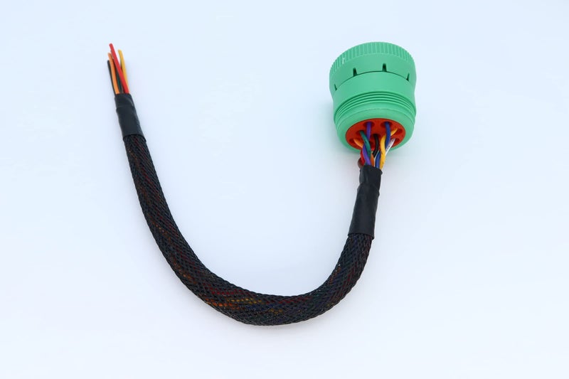 MITOB Green 9 P j1939 Pigtail Cable 9PIn Male to Open End Pigtail Cable - Image 5