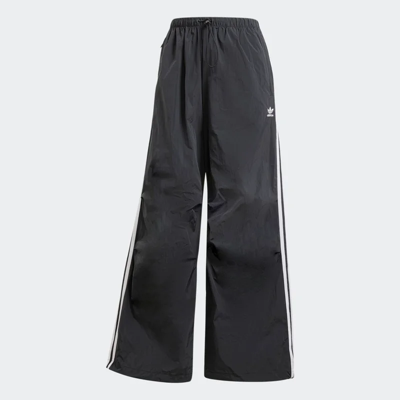 adidas Originals  3-Stripes Woven Parachute Tracksuit Bottoms for Women | Best Price UAE