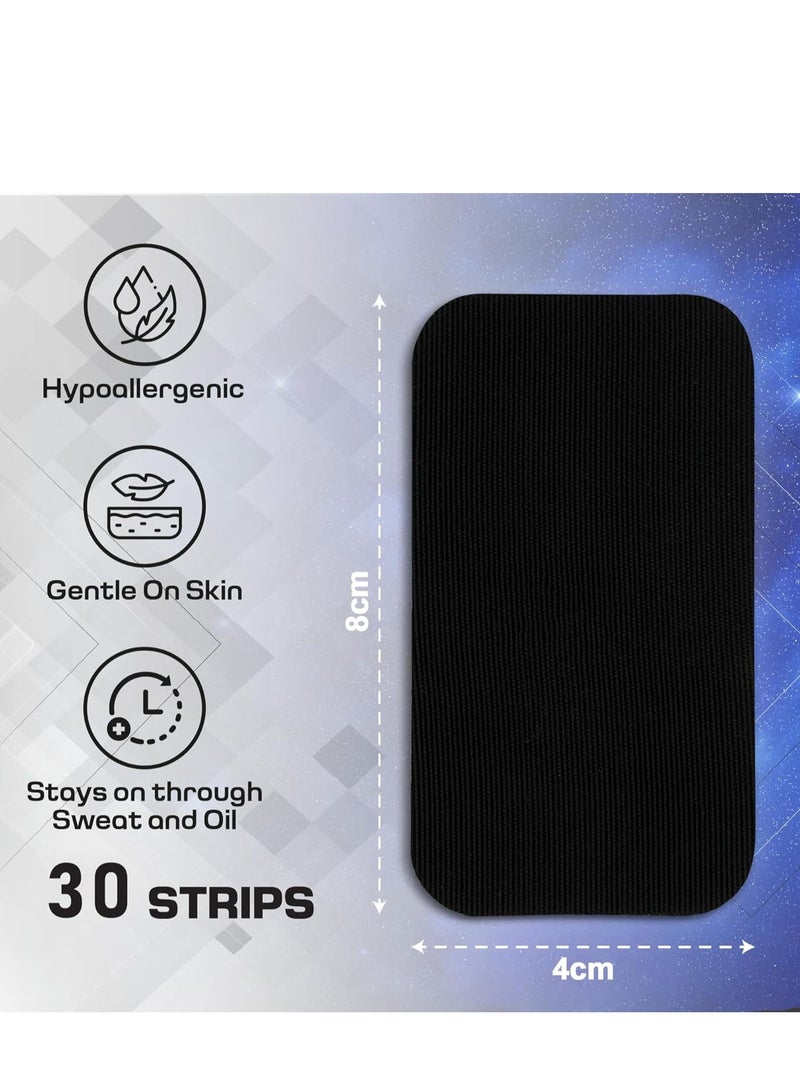 Generic 30 Sleep Mouth Stickers - Oil and Sweat Resistant Glue - Rayon is more breathable - For snoring and sleeping, wide body, reduce snoring, improve sleep quality  - Image 2
