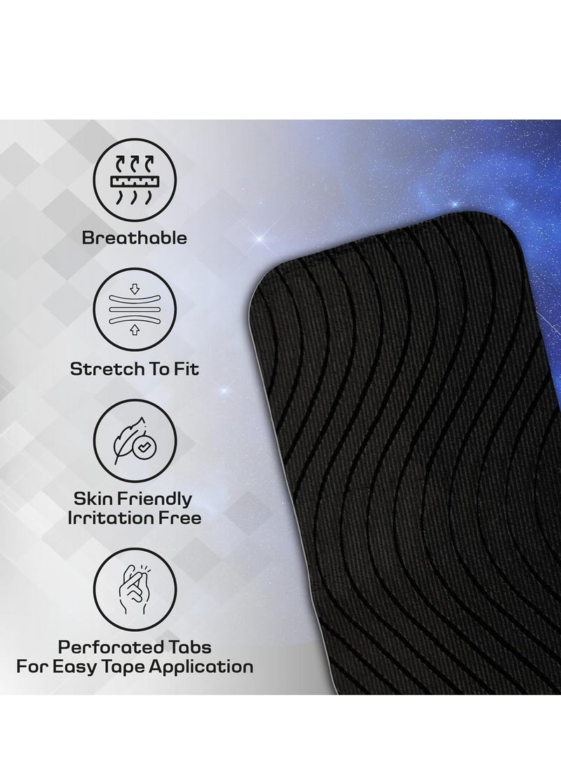 Generic 30 Sleep Mouth Stickers - Oil and Sweat Resistant Glue - Rayon is more breathable - For snoring and sleeping, wide body, reduce snoring, improve sleep quality  - Image 3