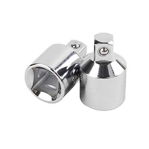 FOCMKEAS Socket Adapter 1/2" Drive (F) to 3/8"(M), CR-V, Female to Male - Image 1