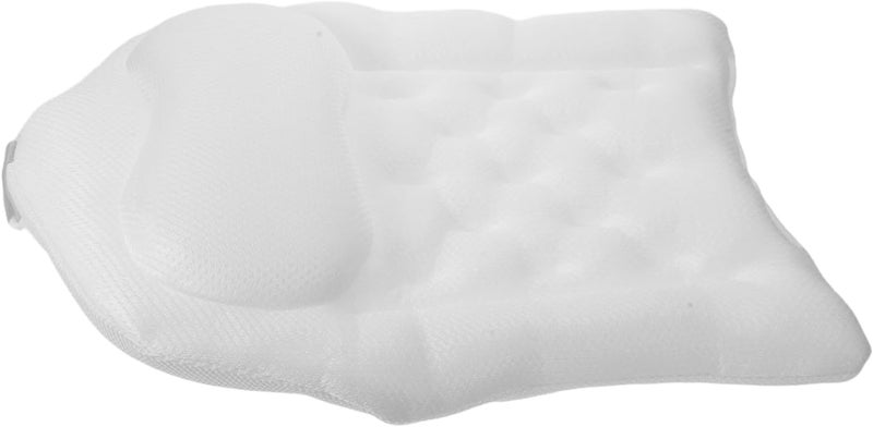 Market mainstream color picks Yardwe Breathable Bathtub Pillow for Neck and Back Support Hypoallergenic Spa Bath Cushion with White Cover Soft Gentle Tub Headrest for Relaxing Soak and Sensitive Skin Care Remote village delivery cover Compact design Gulf mainstream practical design Climate adapted upgraded quality Multi warehouse process Long term use design Regular scheduled transit Spec compliant trusted quality Popular practical build Globally popular elegant design Classic modern blend design Treated anti-rust metal Local inventory listed item Economical upgraded quality Global standard quality Global upgraded economical craftsmanship Daily life matching design Connectable modular Global easy assemble picks Widely used design All-season available stock Climate adapted delivery plan Small apartment fit Safe silicone build - Image 1