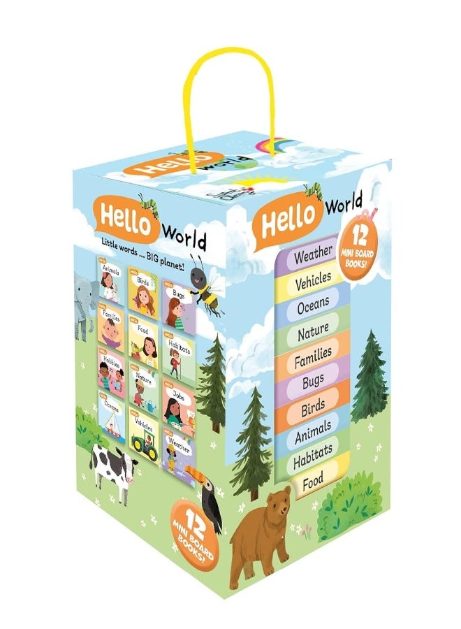 Hello World                                   (12 Mini Board Books) - Image 1