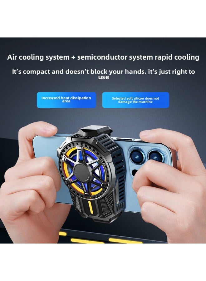 The Latest Magnetic Suction SL10 SL Wired Plug-in Battery Life Cooling Heat Dissipation Live Broadcast Smooth No Fever No Catton-Product Color:SL10 Magnetic Suction + Clip Digital Display Black  - Image 5