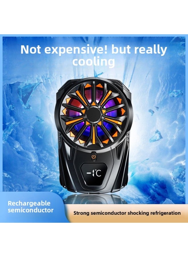 The Latest Magnetic Suction SL10 SL Wired Plug-in Battery Life Cooling Heat Dissipation Live Broadcast Smooth No Fever No Catton-Product Color:SL10 Magnetic Suction + Clip Digital Display Black  - Image 4