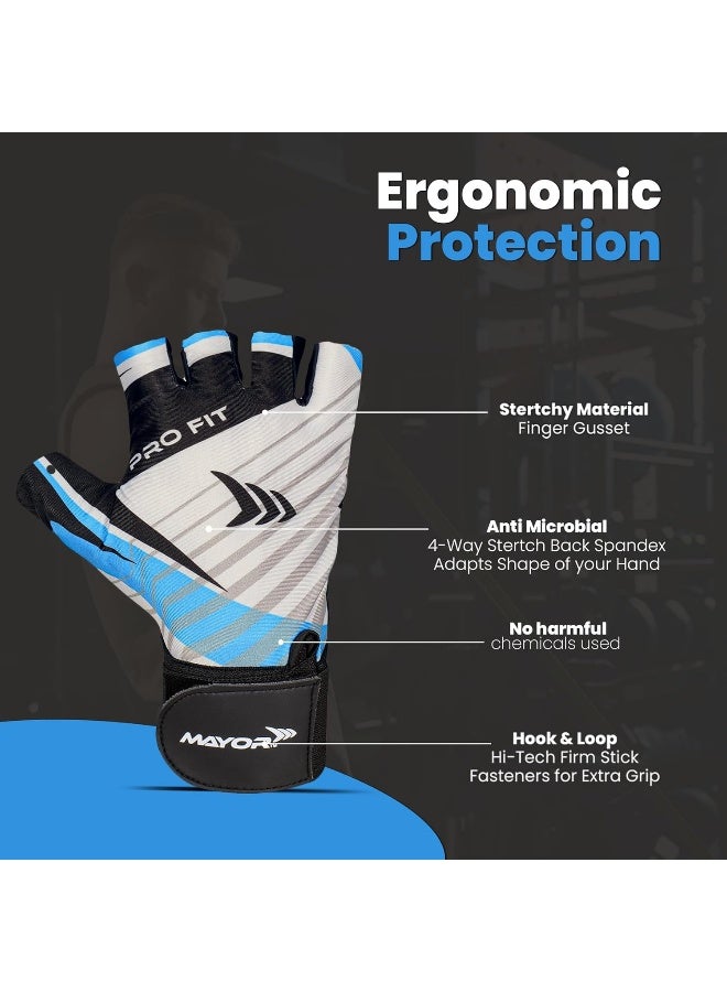 مايور قفازات جيم مايور برو ليفت مع دعم للمعصم - Image 2