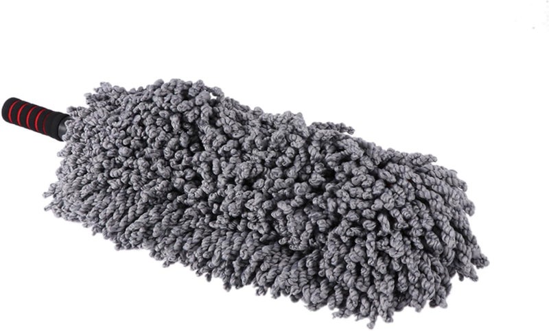 FAVOMOTO Versatile Duster Brush Set Wax Brush Holder Dashboard Auto Windshield Duster Dust Removal - Image 1