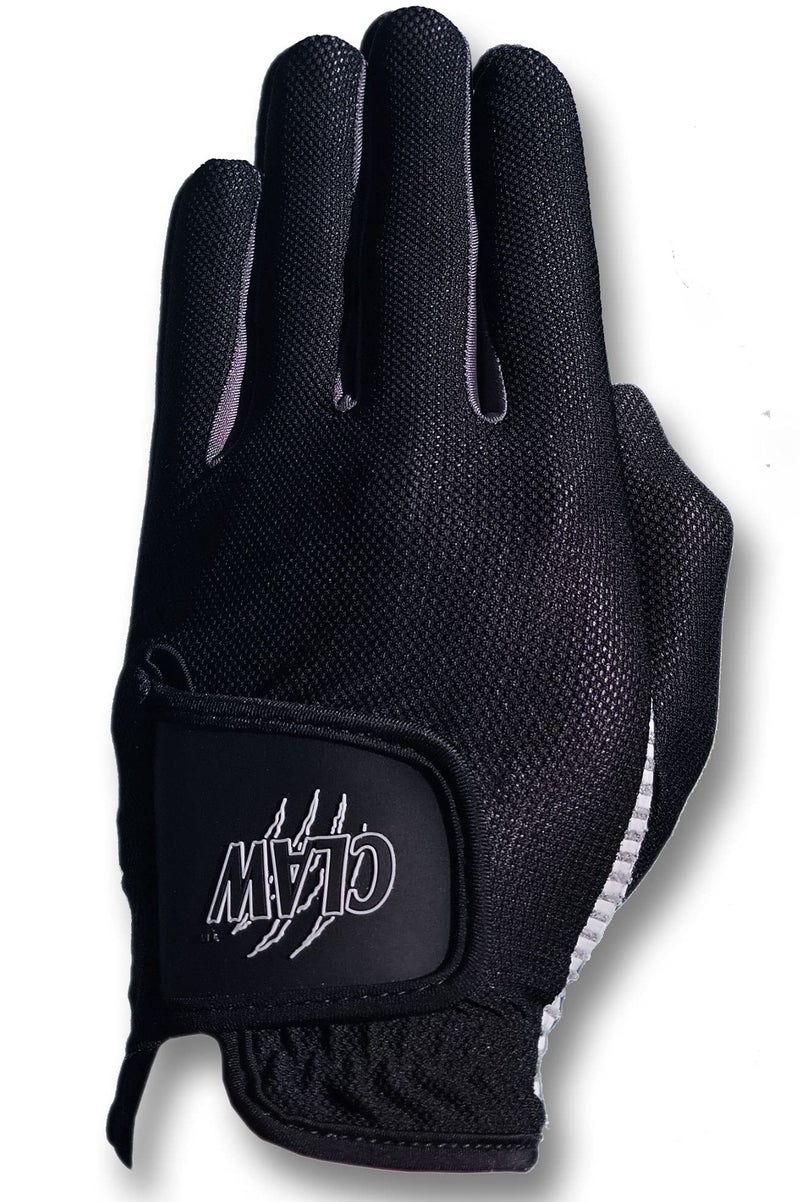 Caddydaddy Claw Golf Gloves For Men | Flex-Mesh Design For Cool Ventilation | Lasts 3-5 Times Longer Than Leather | Silicone-Web Coating For Maximum Grip | 100% Machine-Washable | White | Rh-Med - Image 1