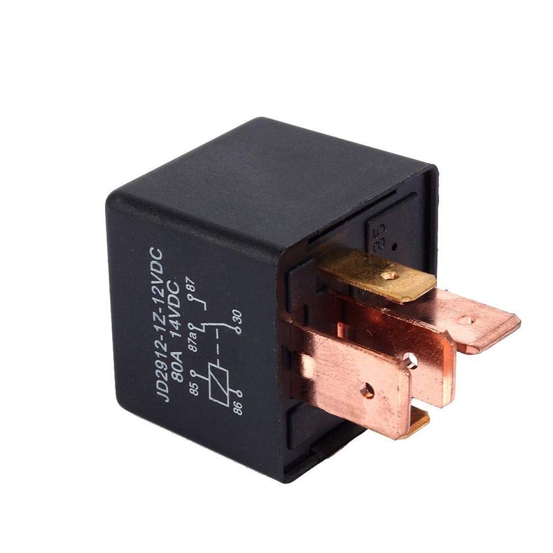 Keenso Car Relay, DC 12V 80A 5 Pin SPDT Split Charge Automotive Relay for Automobile Vehicle Van Boat Truck Motor - Image 5